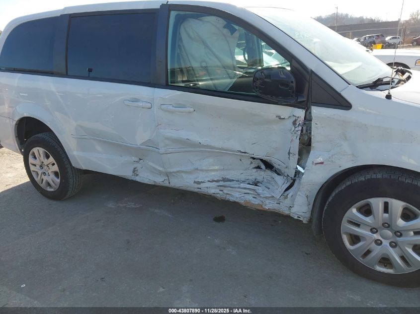 2017 Dodge Grand Caravan Se VIN: 002C4RDGBG5HR8601 Lot: 43807890