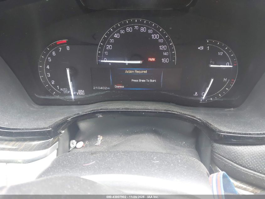 2017 Cadillac Xt5 Standard VIN: 1GYKNARS2HZ115124 Lot: 43807902