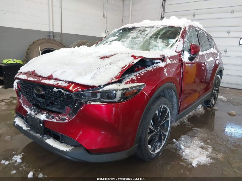 2022 Mazda Cx-5 2.5 S Premium VIN: JM3KFBDM0N1619626 Lot: 43807929
