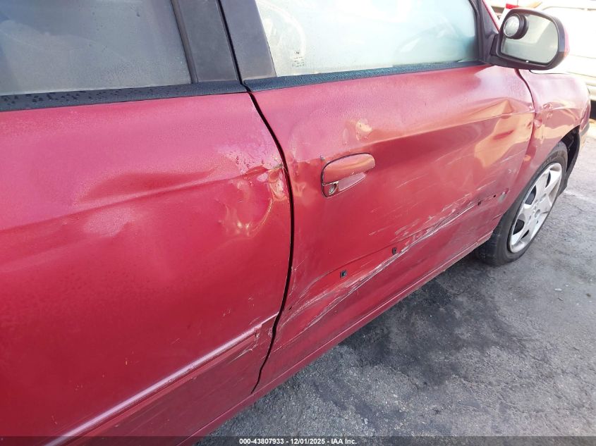 2005 Hyundai Elantra Gls/Gt VIN: KMHDN46DX5U983981 Lot: 43807933