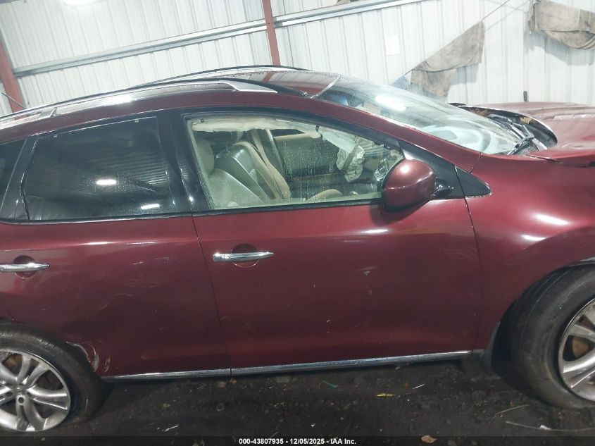 2009 Nissan Murano Le VIN: JN8AZ18W79W157774 Lot: 43807935