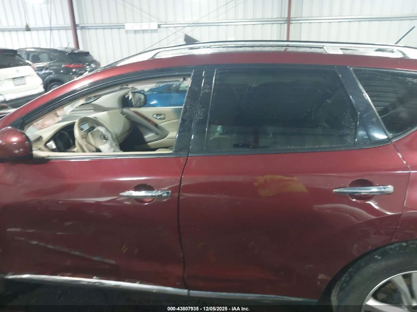 2009 Nissan Murano Le VIN: JN8AZ18W79W157774 Lot: 43807935