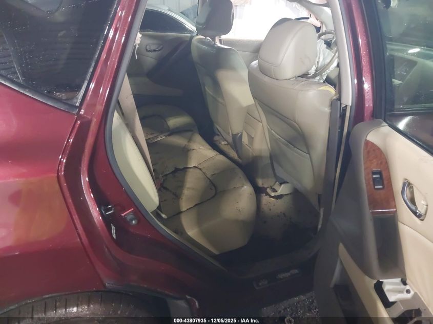 2009 Nissan Murano Le VIN: JN8AZ18W79W157774 Lot: 43807935