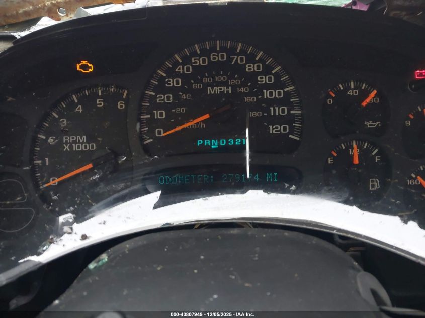 2003 Chevrolet Tahoe Lt VIN: 1GNEC13ZX3J221253 Lot: 43807949