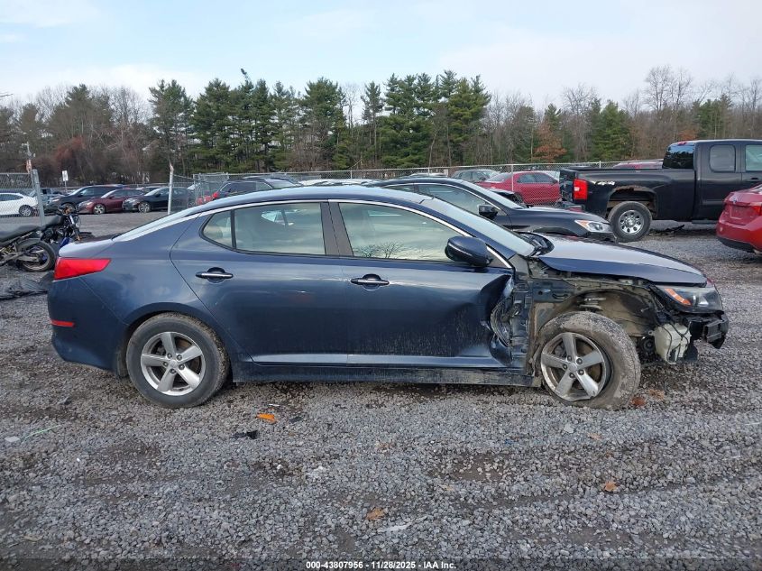 2015 Kia Optima Lx VIN: 5XXGM4A71FG481700 Lot: 43807956