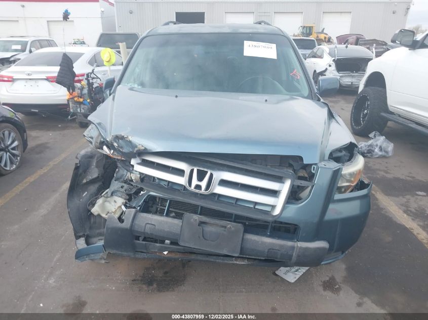 2008 Honda Pilot Vp VIN: 5FNYF18208B012434 Lot: 43807959