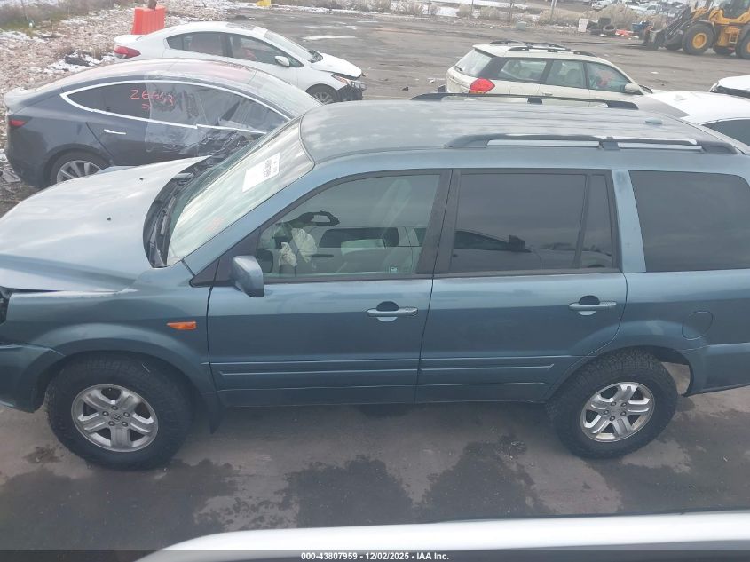 2008 Honda Pilot Vp VIN: 5FNYF18208B012434 Lot: 43807959