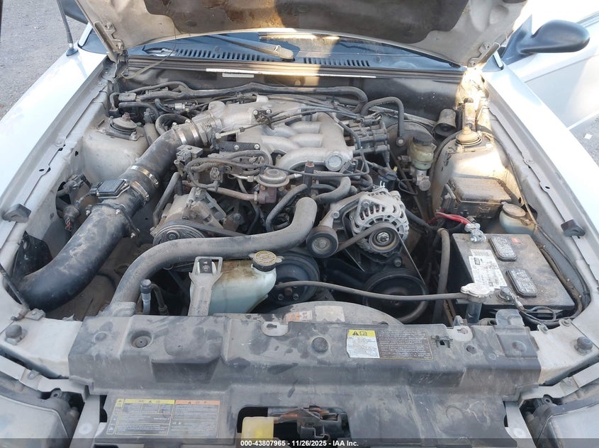 2002 Ford Mustang VIN: 1FAFP44442F223979 Lot: 43807965