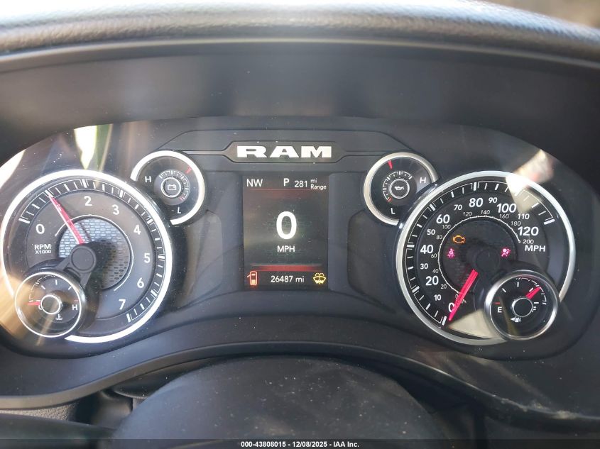 2024 Ram 1500 Tradesman 4X4 5'7 Box VIN: 1C6SRFGT2RN143136 Lot: 43808015