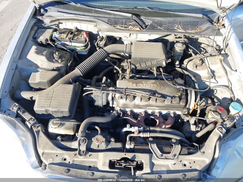 1999 Honda Civic Value Package VIN: 2HGEJ6617XH523982 Lot: 43808032