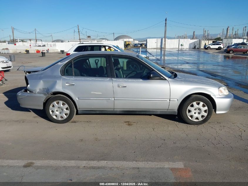 1999 Honda Civic Value Package VIN: 2HGEJ6617XH523982 Lot: 43808032
