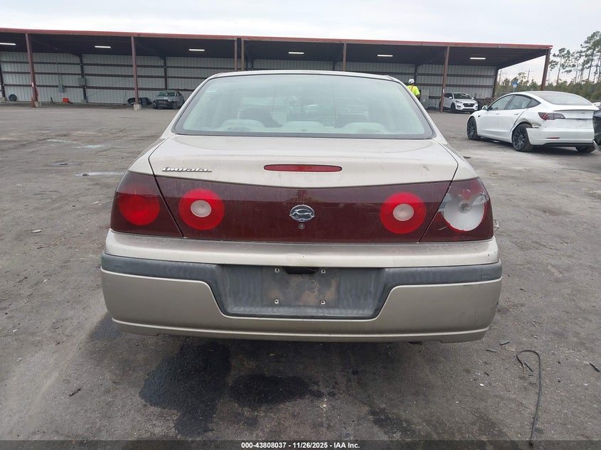 2002 Chevrolet Impala VIN: 2G1WF55E929319764 Lot: 43808037