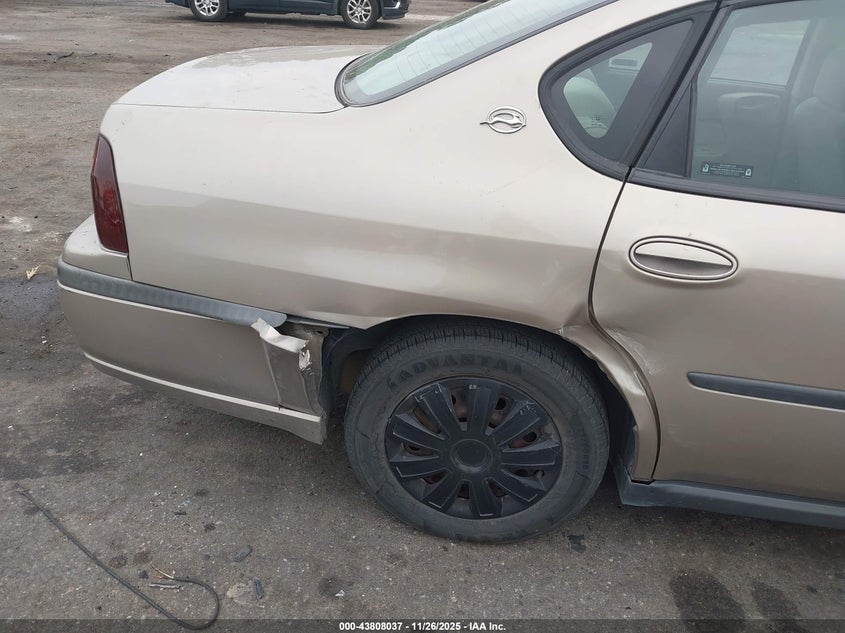 2002 Chevrolet Impala VIN: 2G1WF55E929319764 Lot: 43808037