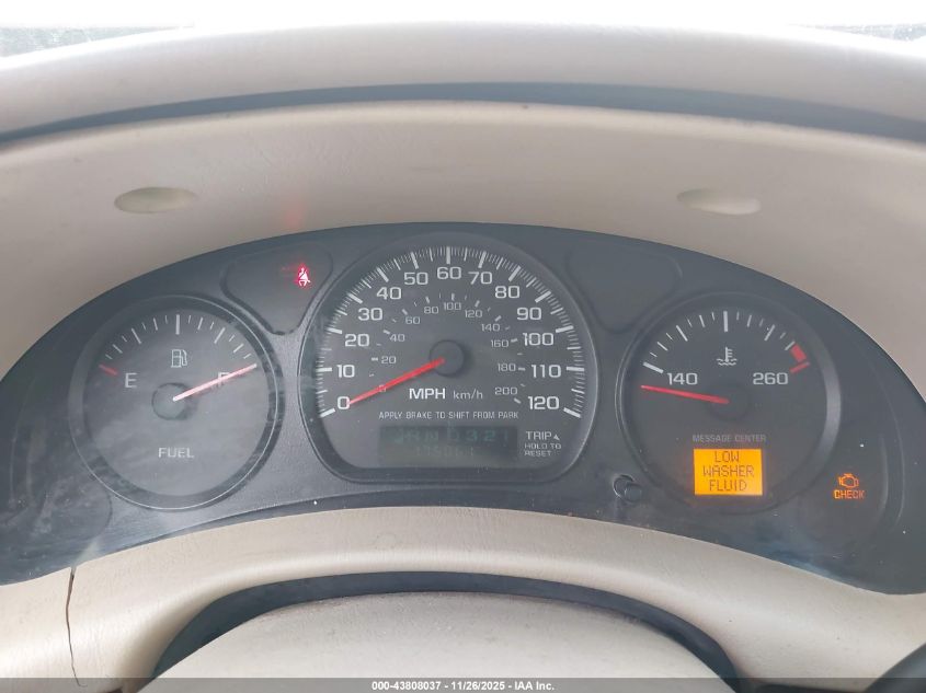 2002 Chevrolet Impala VIN: 2G1WF55E929319764 Lot: 43808037