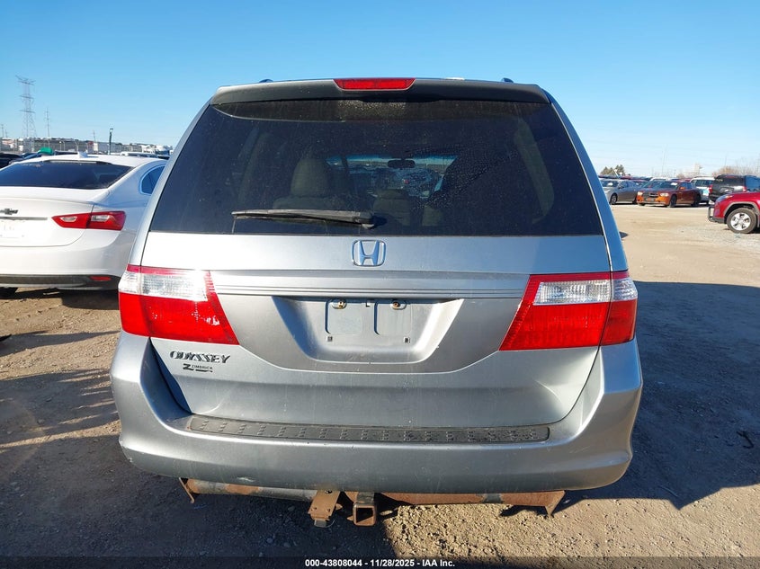 2006 Honda Odyssey Ex-L VIN: 5FNRL38676B109736 Lot: 43808044