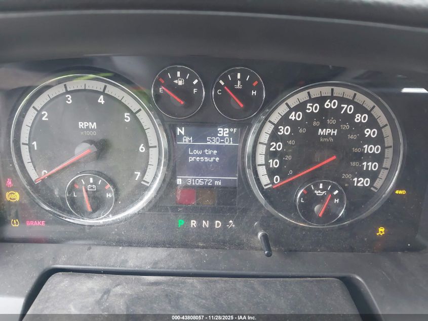 2009 Dodge Ram 1500 Laramie VIN: 1D3HV13T49S760375 Lot: 43808057