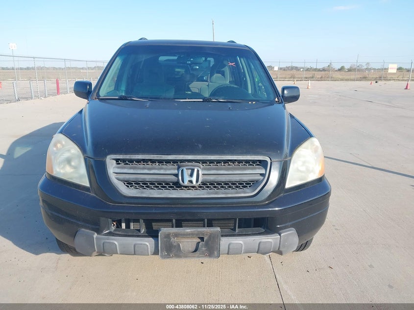 2005 Honda Pilot Ex VIN: 5FNYF184X5B006086 Lot: 43808062