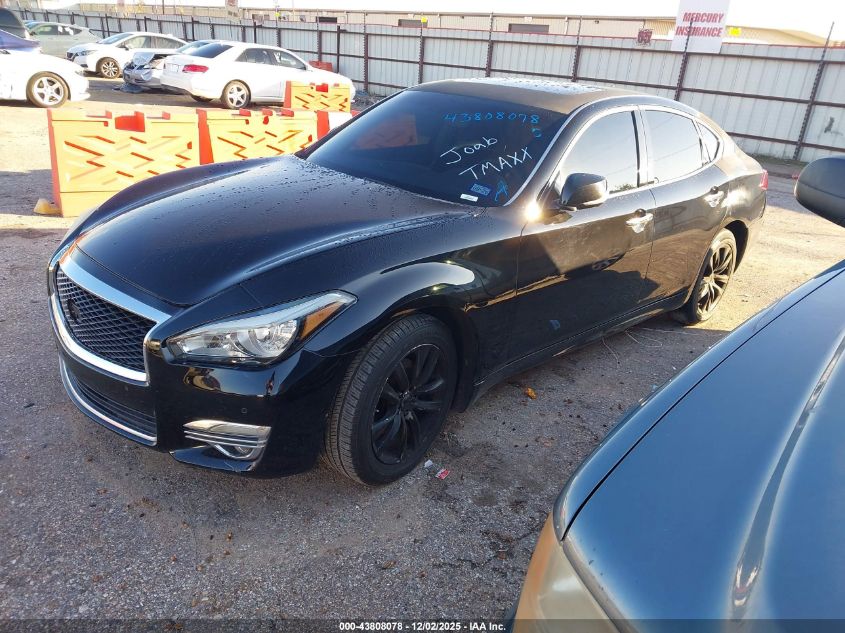 2016 Infiniti Q70 3.7X VIN: JN1BY1AR4GM270066 Lot: 43808078