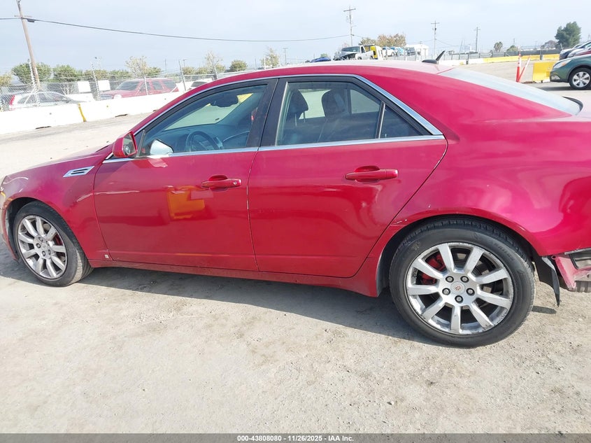 2008 Cadillac Cts Standard VIN: 1G6DF577180185321 Lot: 43808080