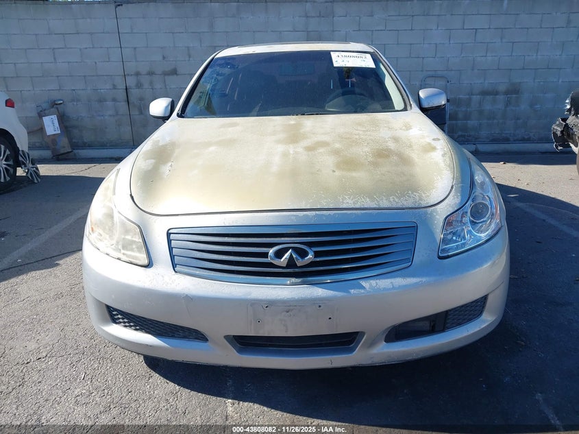 2007 Infiniti G35X VIN: JNKBV61F37M822292 Lot: 43808082
