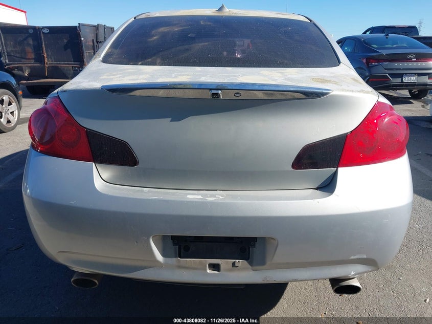 2007 Infiniti G35X VIN: JNKBV61F37M822292 Lot: 43808082