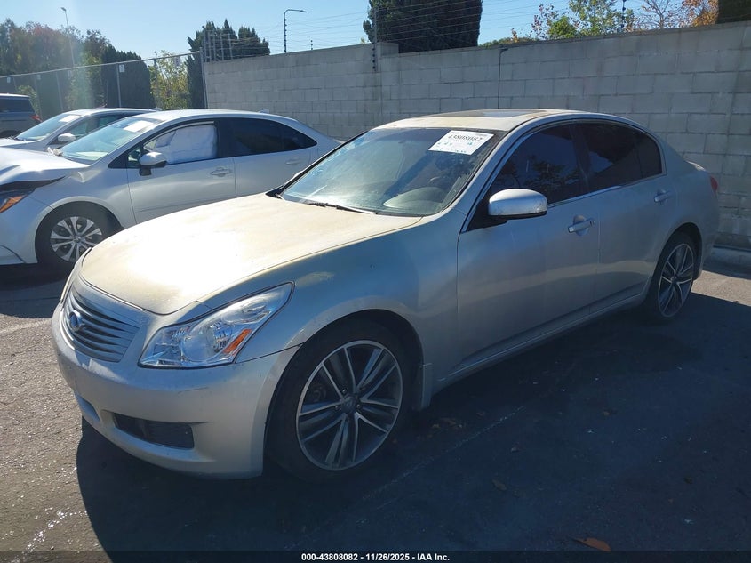 JNKBV61F37M822292 2007 INFINITI G photo no. 2