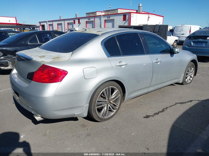 JNKBV61F37M822292 2007 INFINITI G photo no. 4