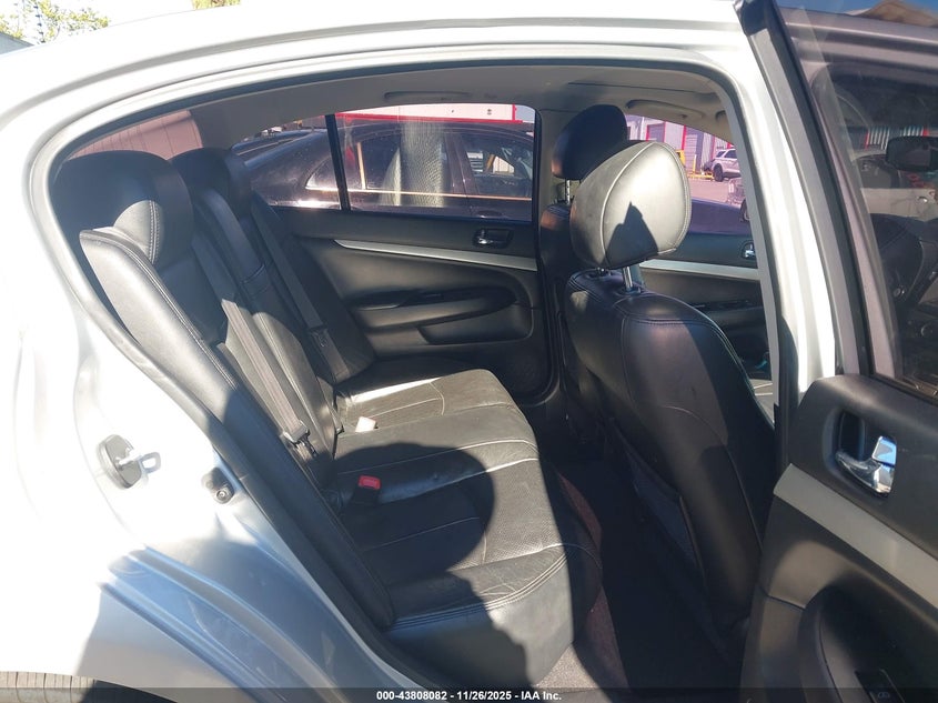 2007 Infiniti G35X VIN: JNKBV61F37M822292 Lot: 43808082