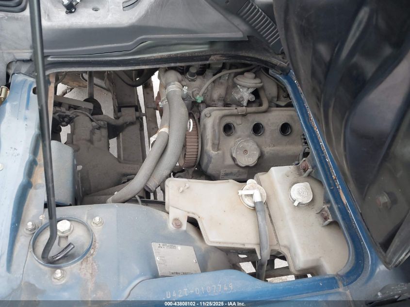 1992 Mitsubishi Minka VIN: 0000000U42T107749 Lot: 43808102