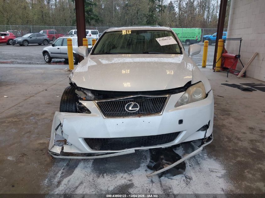 2008 Lexus Is 250 VIN: JTHCK262782024886 Lot: 43808123