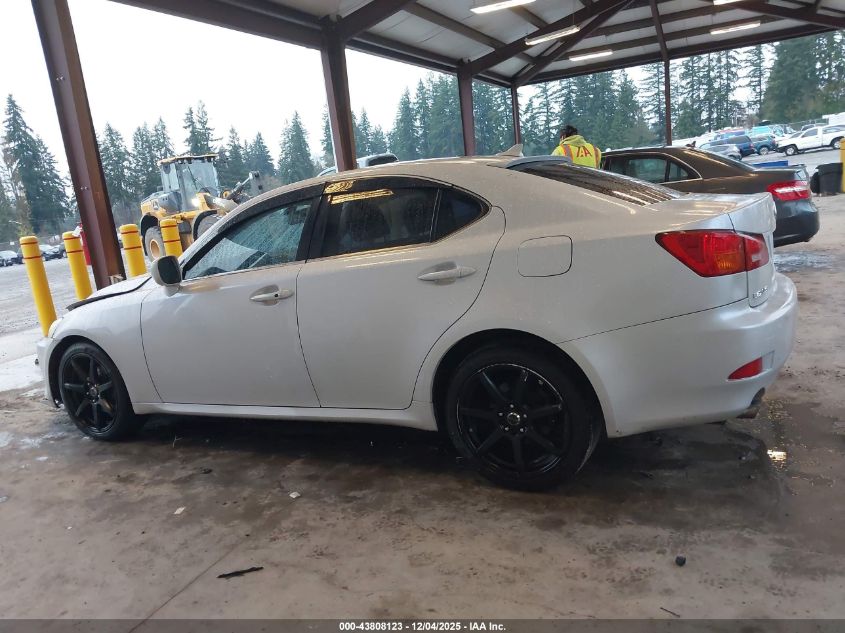 2008 Lexus Is 250 VIN: JTHCK262782024886 Lot: 43808123