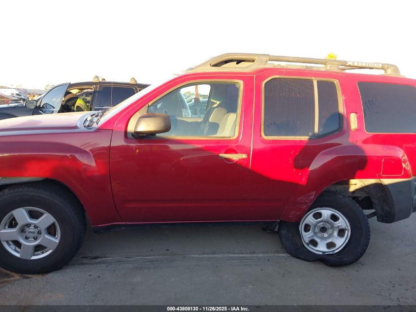 2007 Nissan Xterra S VIN: 5N1AN08U47C506089 Lot: 43808130