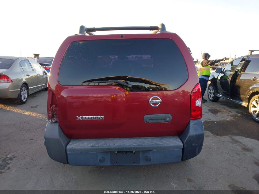 2007 Nissan Xterra S VIN: 5N1AN08U47C506089 Lot: 43808130