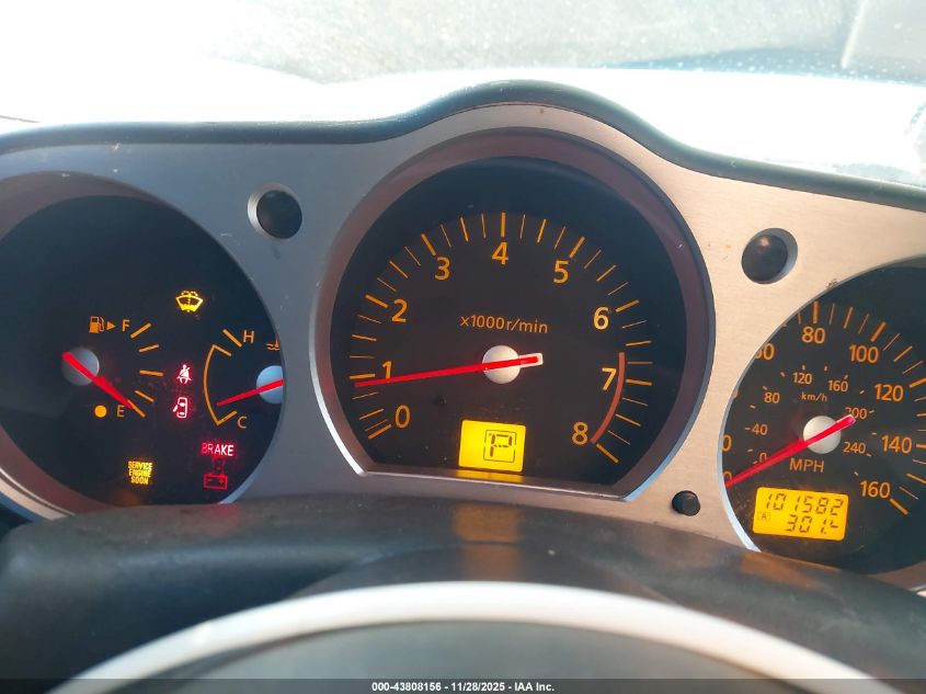 2003 Nissan 350Z Touring VIN: JN1AZ34D43T109222 Lot: 43808156