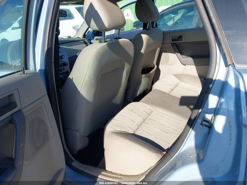 2008 Ford Focus Se/Ses VIN: 1FAHP35N38W205573 Lot: 43808163