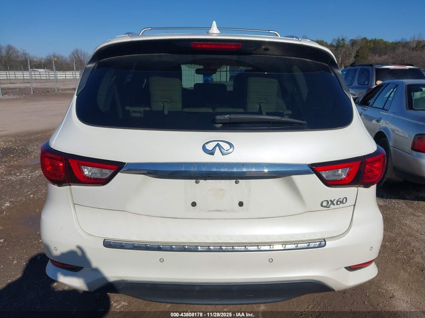 2017 Infiniti Qx60 VIN: 5N1DL0MM7HC550422 Lot: 43808178