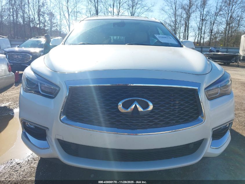 2017 Infiniti Qx60 VIN: 5N1DL0MM7HC550422 Lot: 43808178