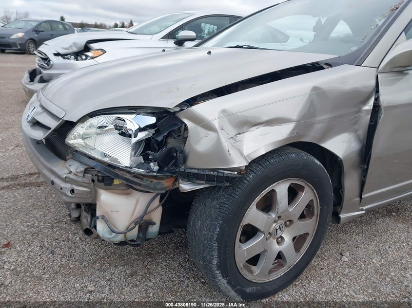 2003 Honda Civic Ex VIN: 1HGEM229X3L038146 Lot: 43808190