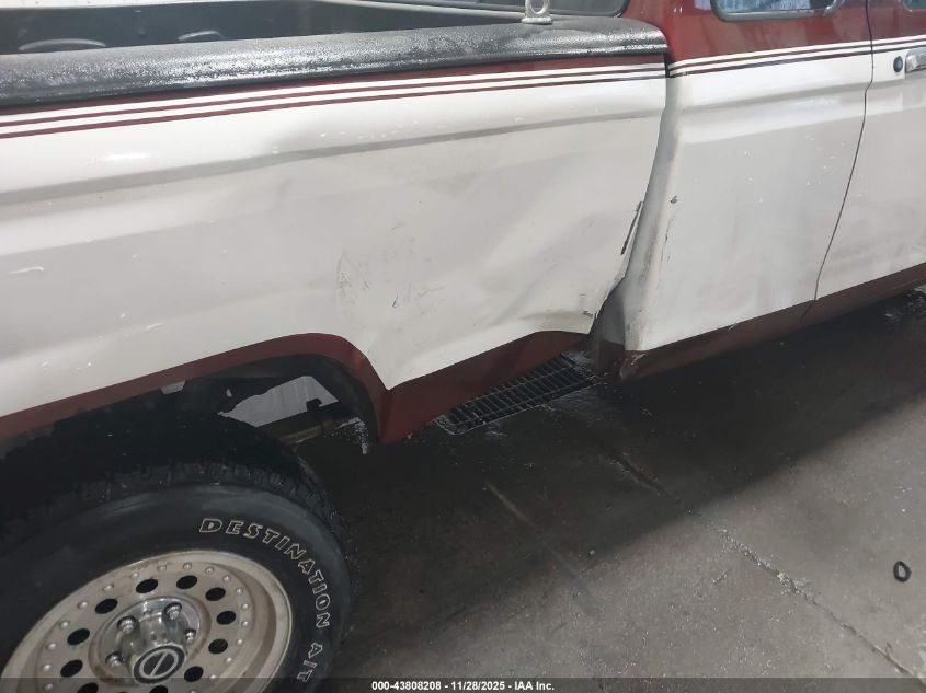 1991 Ford Ranger Super Cab VIN: 1FTCR15X8MPA92681 Lot: 43808208