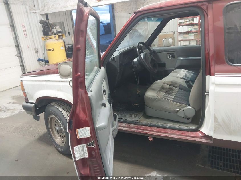 1991 Ford Ranger Super Cab VIN: 1FTCR15X8MPA92681 Lot: 43808208