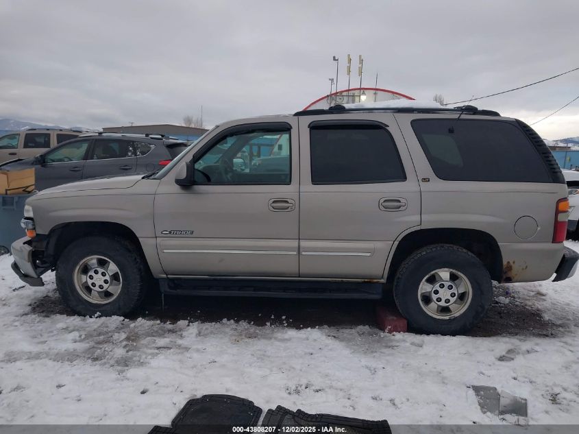 2001 Chevrolet Tahoe Lt VIN: 1GNEK13T51J270629 Lot: 43808207