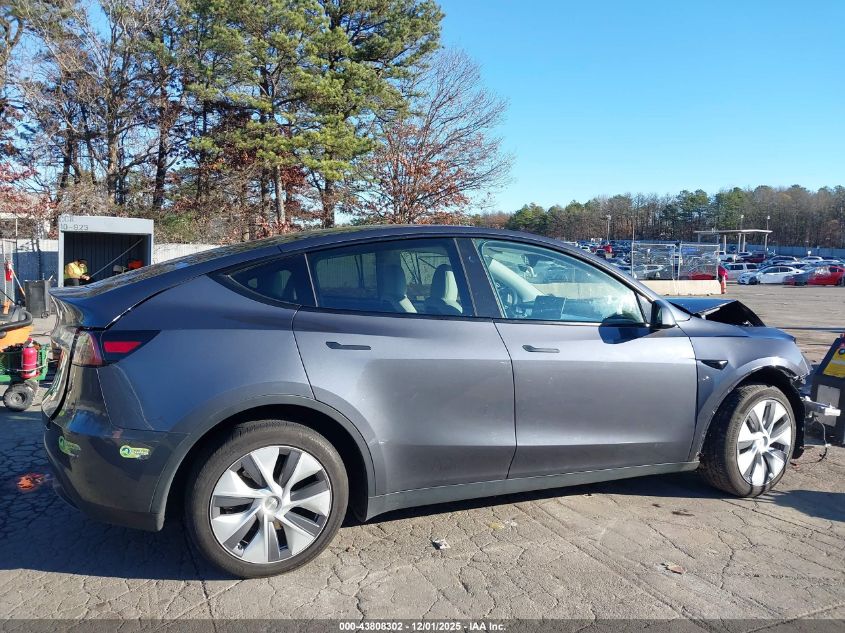 2023 Tesla Model Y Awd/Long Range Dual Motor All-Wheel Drive VIN: 7SAYGDEE9PF891902 Lot: 43808302