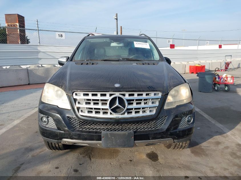2009 Mercedes-Benz Ml 350 4Matic VIN: 4JGBB86E59A444563 Lot: 43808316