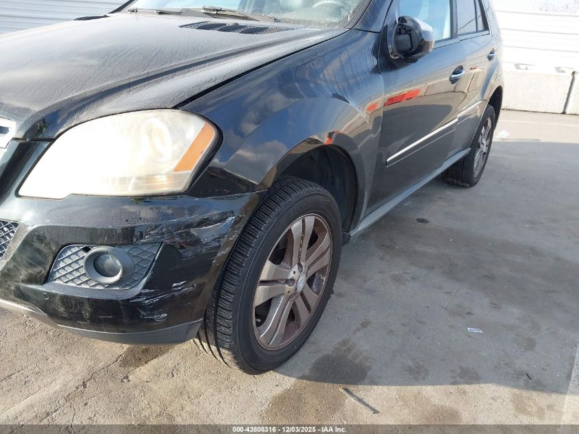2009 Mercedes-Benz Ml 350 4Matic VIN: 4JGBB86E59A444563 Lot: 43808316