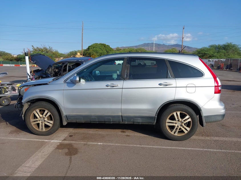 2010 Honda Cr-V Ex-L VIN: 5J6RE3H71AL013068 Lot: 43808328