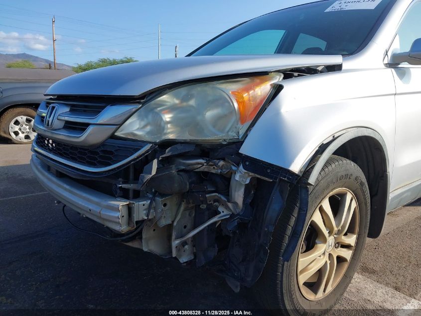 2010 Honda Cr-V Ex-L VIN: 5J6RE3H71AL013068 Lot: 43808328