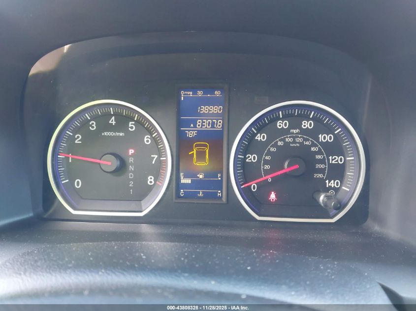 2010 Honda Cr-V Ex-L VIN: 5J6RE3H71AL013068 Lot: 43808328