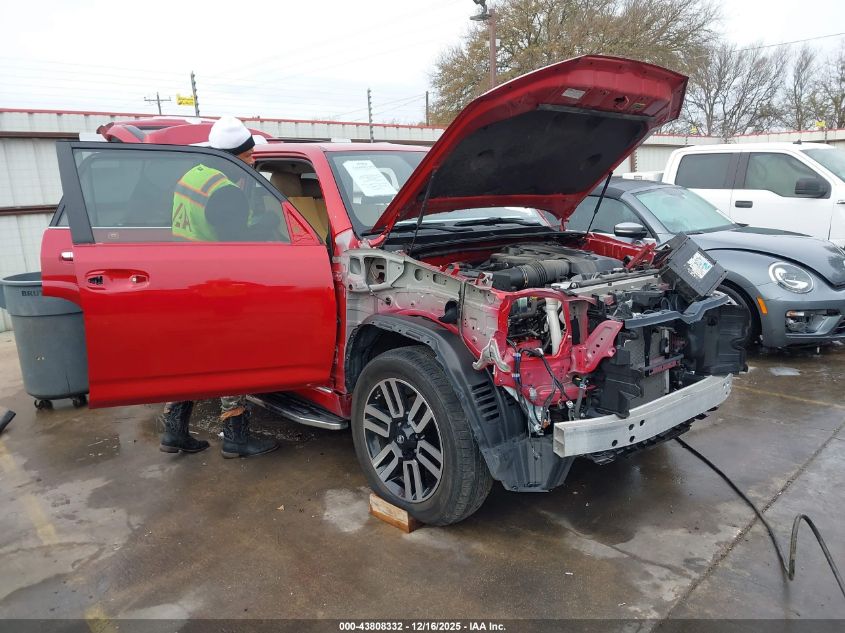 2020 Toyota 4Runner Limited VIN: JTEBU5JR9L5747154 Lot: 43808332