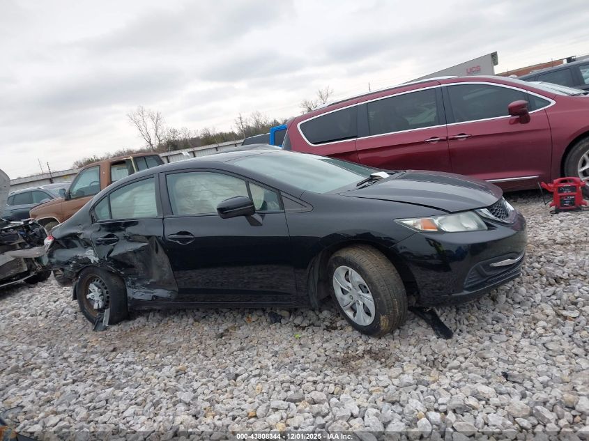 2015 Honda Civic Lx VIN: 2HGFB2F59FH517449 Lot: 43808344