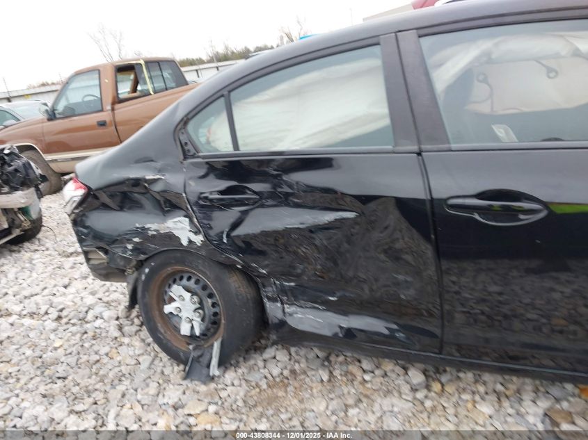 2015 Honda Civic Lx VIN: 2HGFB2F59FH517449 Lot: 43808344